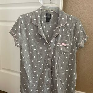 Womens PJ’s Grey & White size L